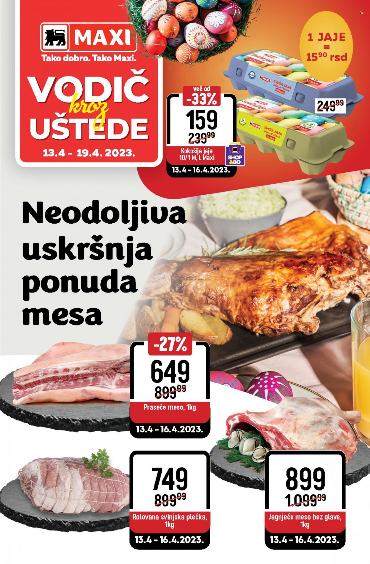 Maxi katalog - 13.04.2023 - 19.04.2023. Stranica 1