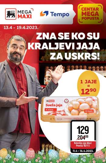 Mega Maxi katalog - 13.04.2023 - 19.04.2023.