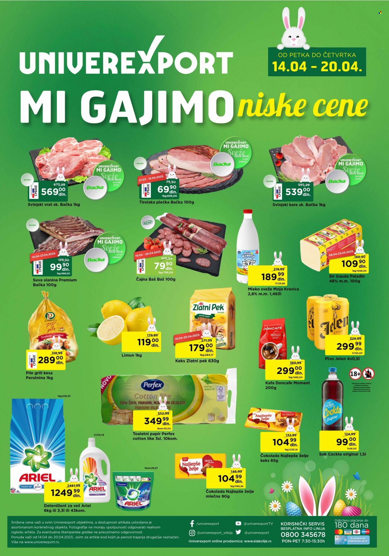 Univerexport katalog - 14.04.2023 - 20.04.2023. Stranica 1
