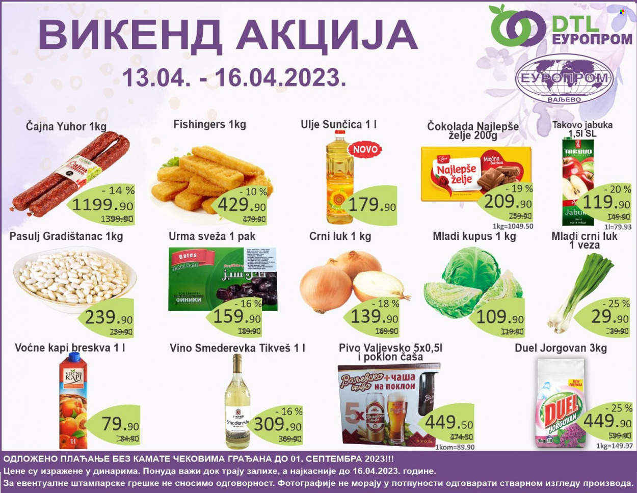 Europrom katalog - 13.04.2023 - 16.04.2023. Stranica 1