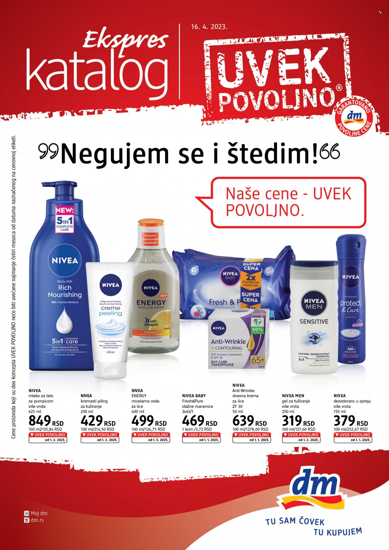 dm drogerie katalog. Stranica 1