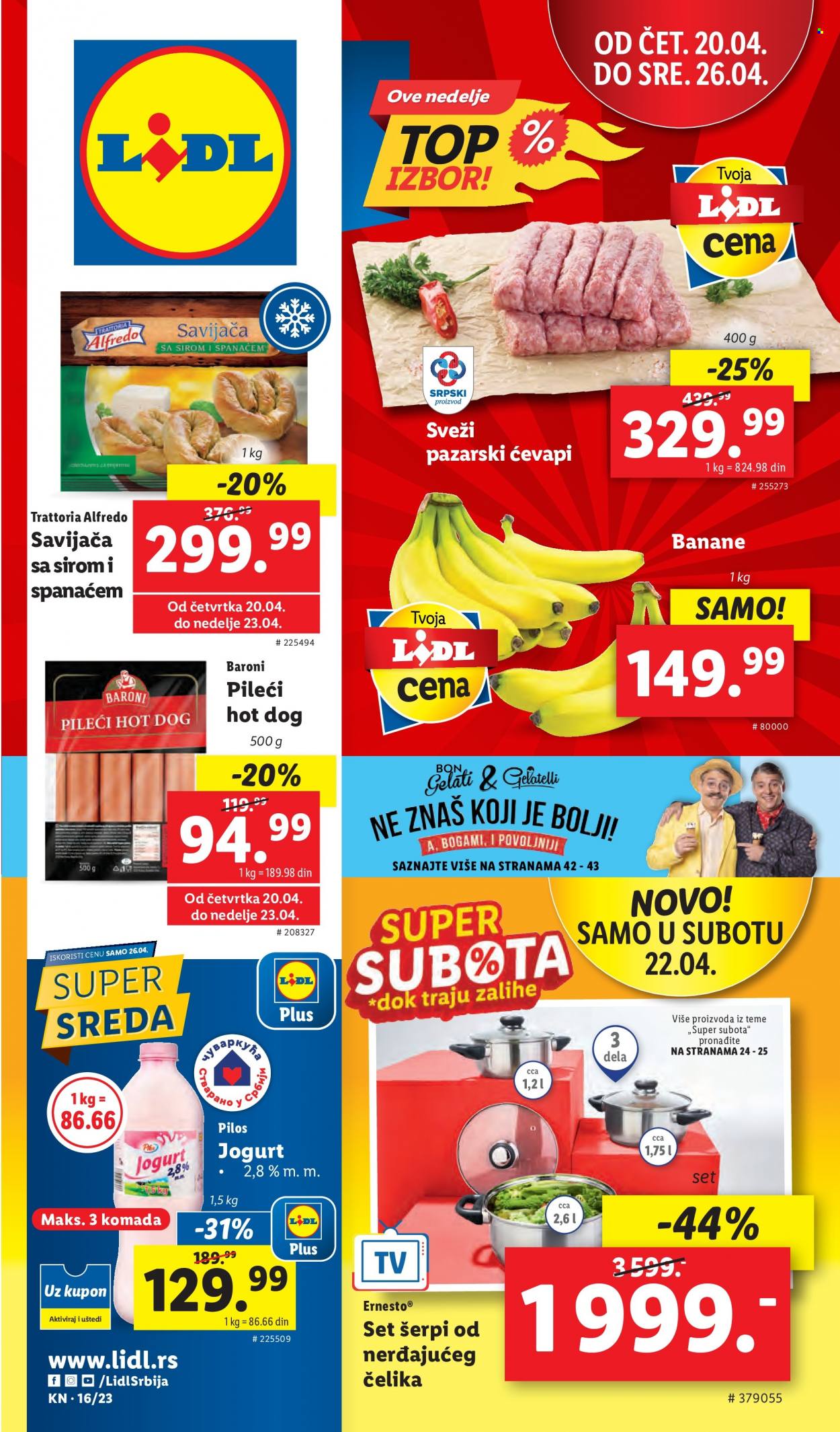 Lidl katalog - 20.04.2023 - 26.04.2023. Stranica 1