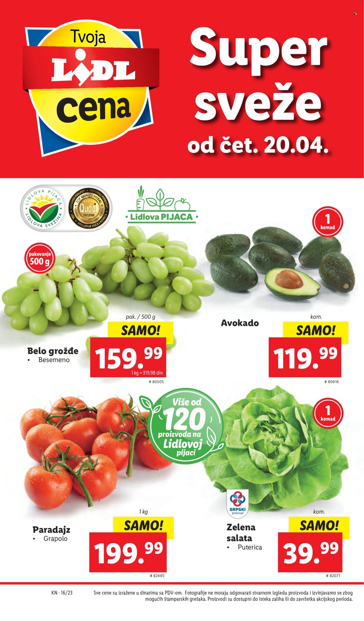 Lidl katalog - 20.04.2023 - 26.04.2023. Stranica 4