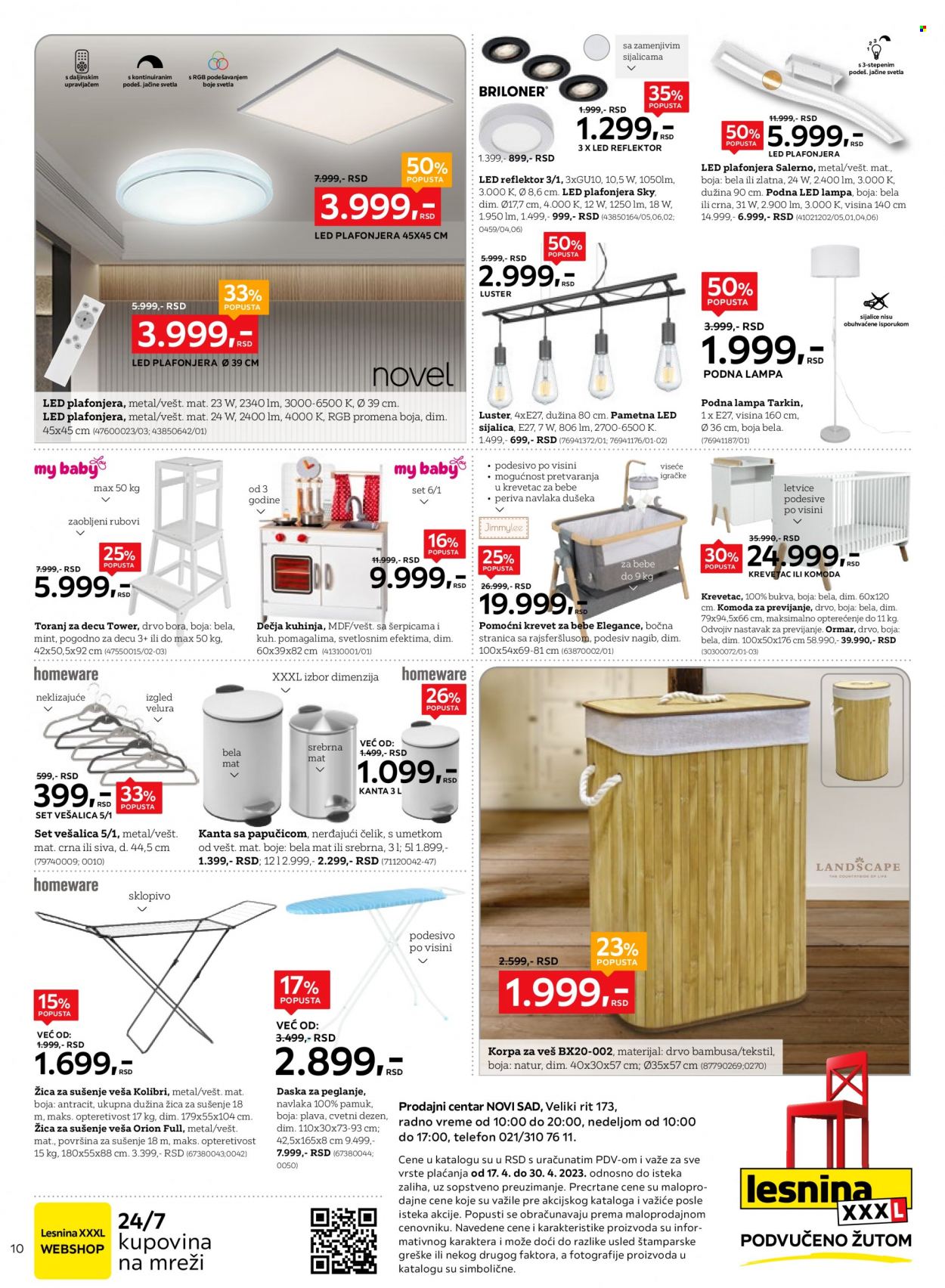Lesnina XXXL katalog - 17.04.2023 - 30.04.2023. Stranica 10
