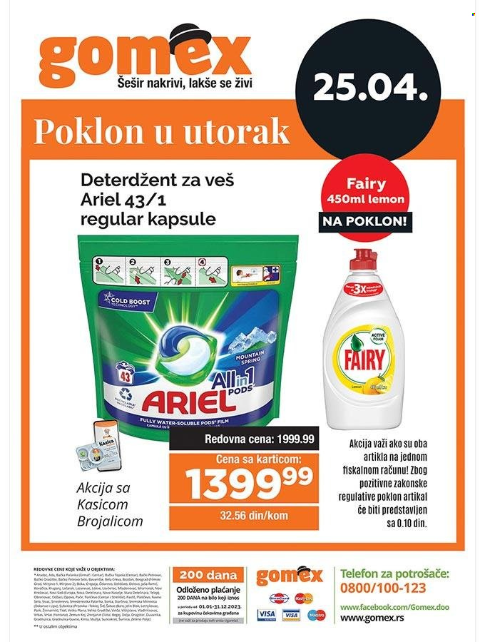 Gomex katalog - 25.04.2023 - 25.04.2023. Stranica 1