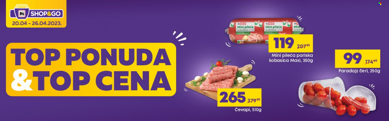 Shop & Go katalog - 20.04.2023 - 26.04.2023. Stranica 1