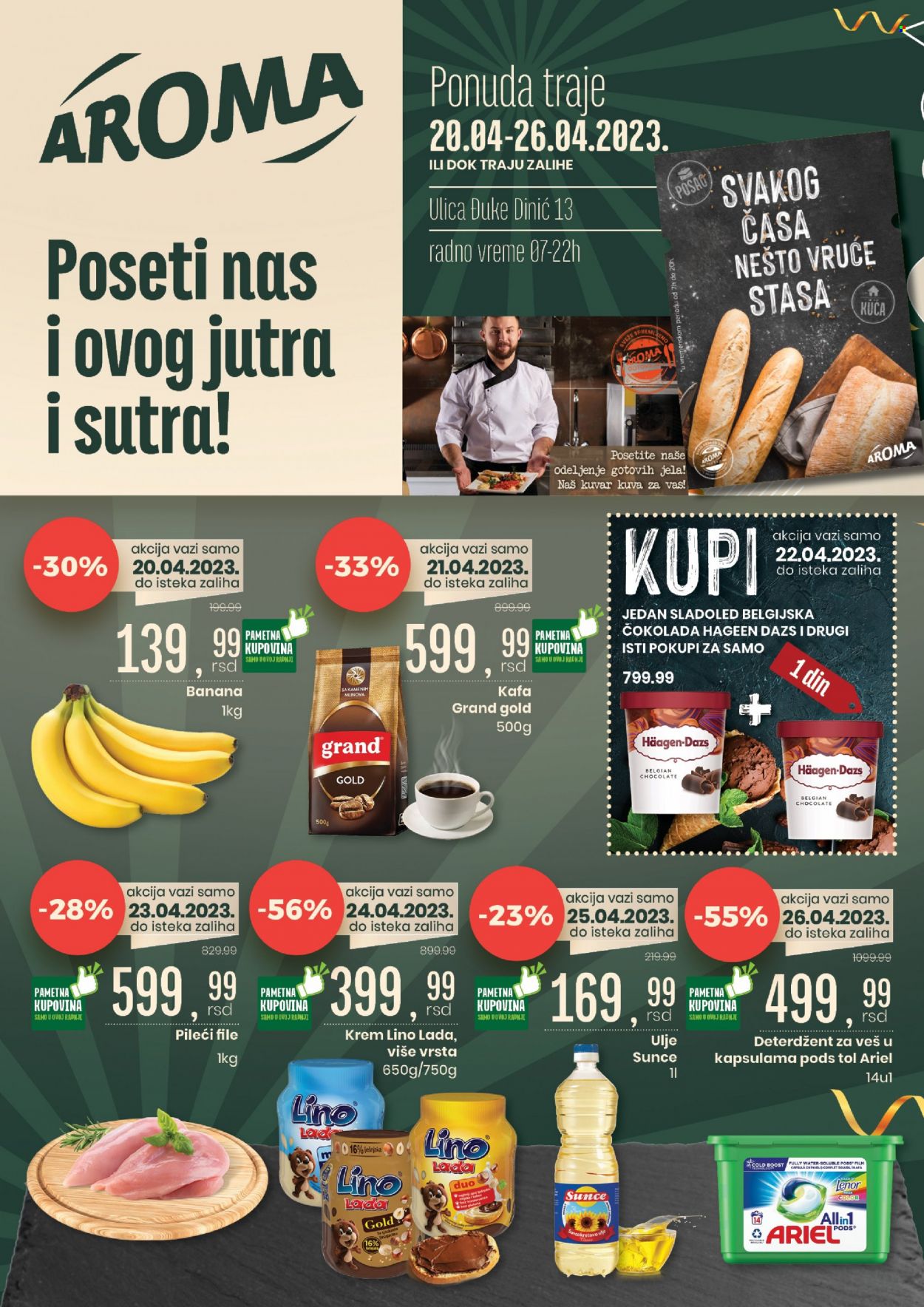 Aroma Market katalog - 20.04.2023 - 26.04.2023. Stranica 1