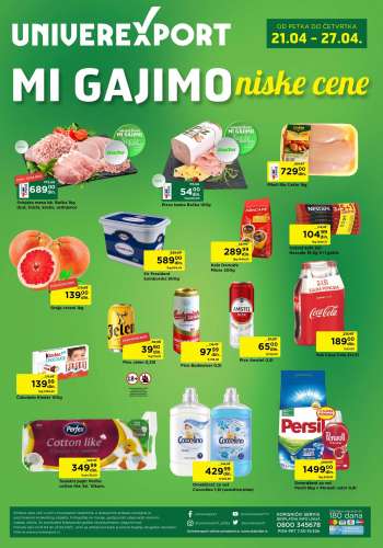 Univerexport katalog - 21.04.2023 - 27.04.2023.
