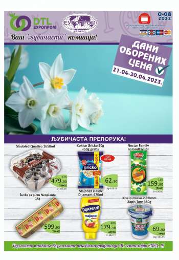 Europrom katalog - 21.04.2023 - 30.04.2023.