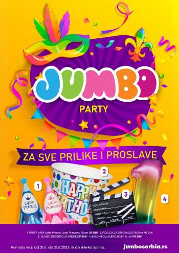 Jumbo katalog - 21.04.2023 - 21.05.2023.