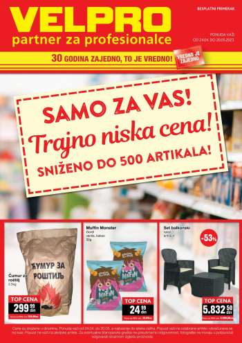 Velpro katalog - 24.04.2023 - 20.05.2023.