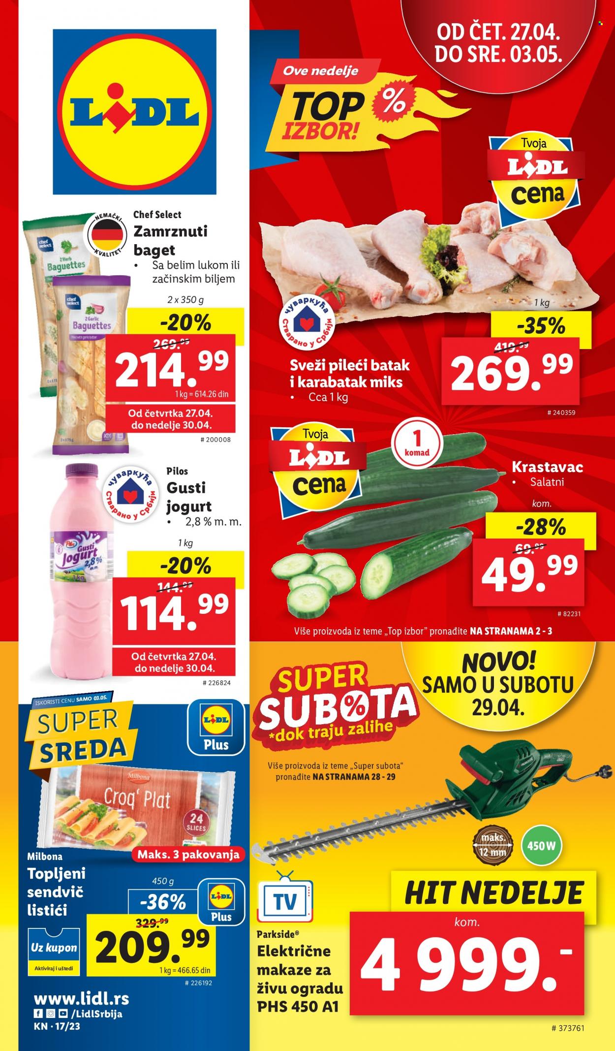 Lidl katalog - 27.04.2023 - 03.05.2023. Stranica 1