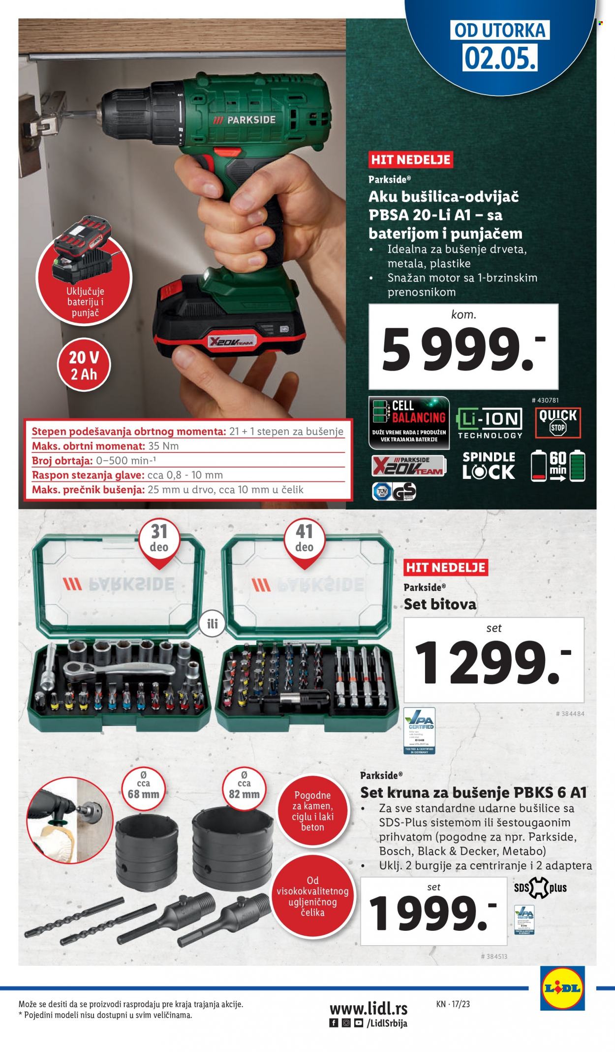 Lidl katalog - 27.04.2023 - 03.05.2023. Stranica 45