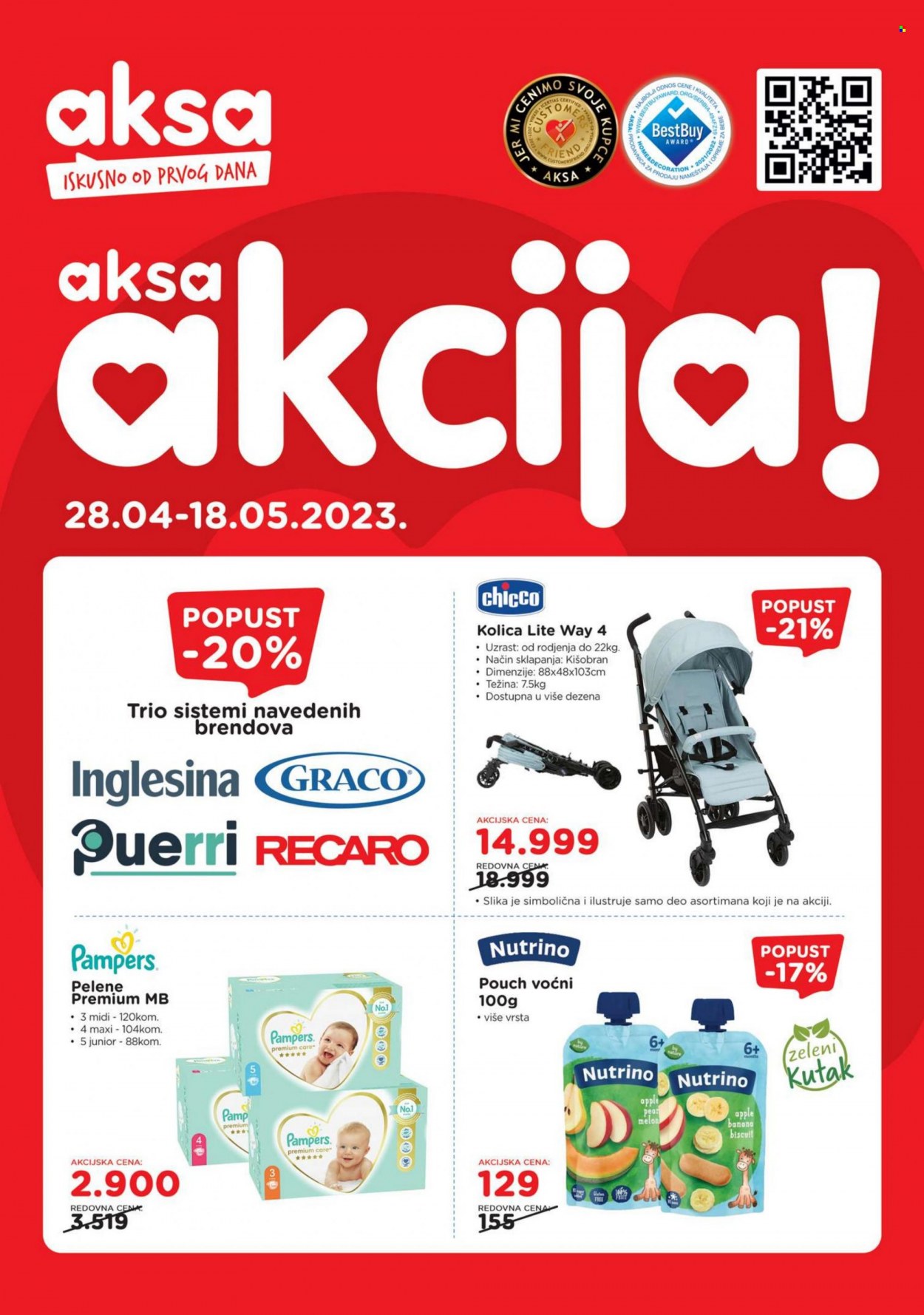 Aksa katalog - 28.04.2023 - 18.05.2023. Stranica 1