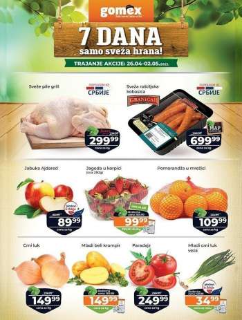 Gomex katalog - 26.04.2023 - 02.05.2023.
