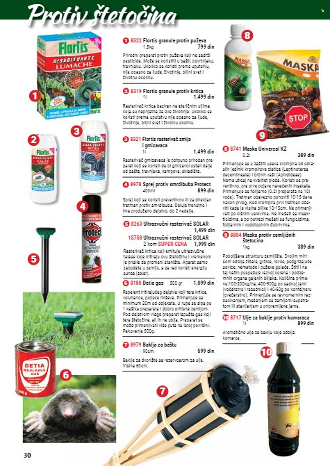 Flora Ekspres katalog. Stranica 30