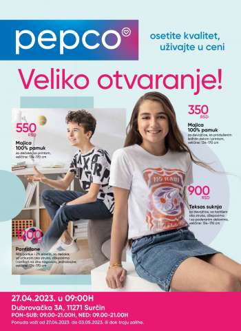 Pepco katalog - 27.04.2023 - 03.05.2023.