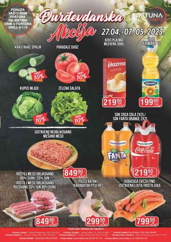 Fortuna Market katalog - 27.04.2023 - 07.05.2023.