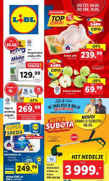 Lidl katalog - 04.05.2023 - 10.05.2023.
