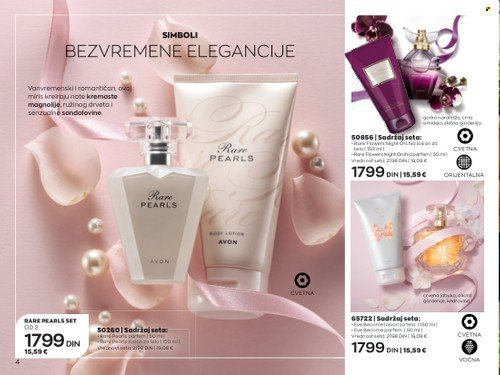 Avon katalog - 01.05.2023 - 31.05.2023 - Proizvodi na akciji - Avon, Rare Pearls. Stranica 4.