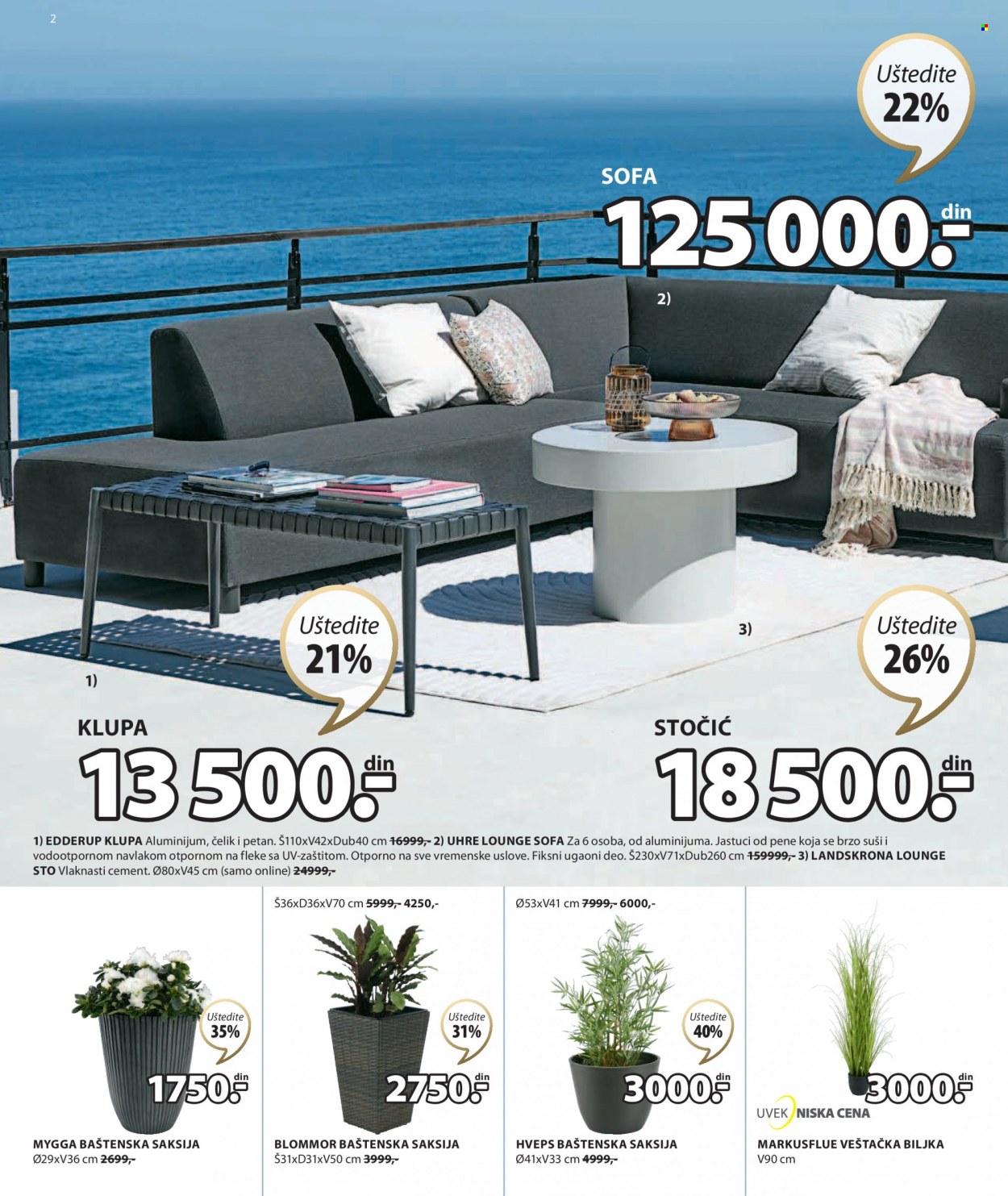 JYSK katalog • NEDELJNE PONUDE • Od 04.05. strana 2