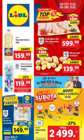 Lidl katalog - 11.05.2023 - 17.05.2023.