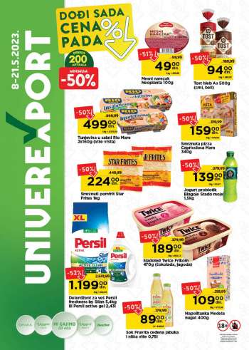Univerexport katalog - 08.05.2023 - 21.05.2023.