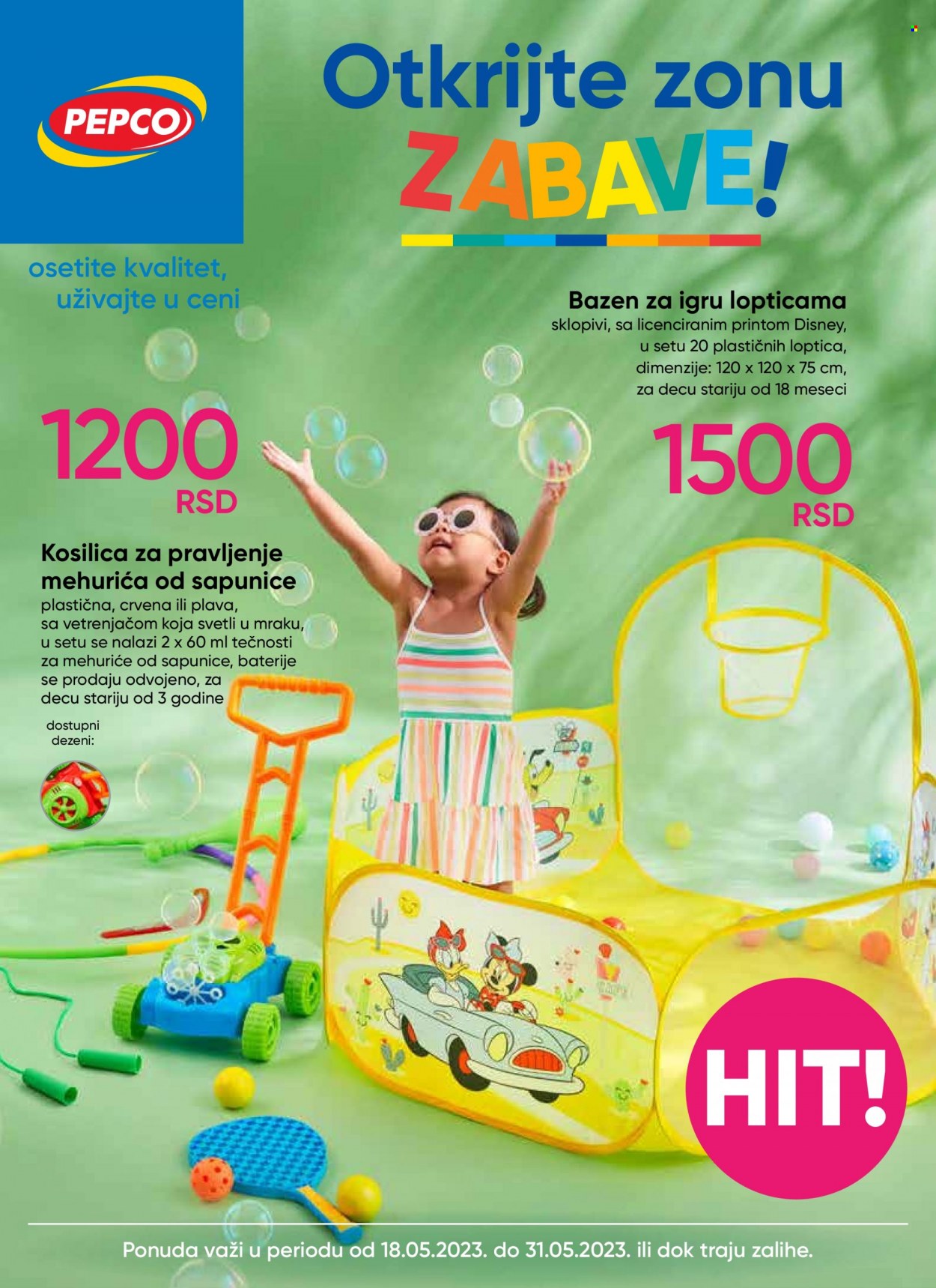 Pepco katalog - 18.05.2023 - 31.05.2023. Stranica 1