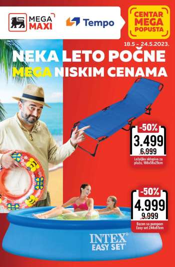 Mega Maxi katalog - 18.05.2023 - 24.05.2023.