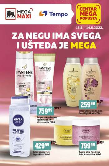 Mega Maxi katalog - 18.05.2023 - 14.06.2023.