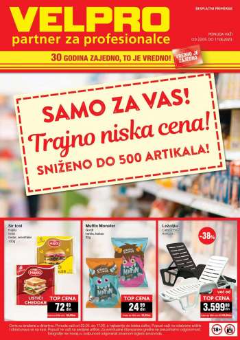 Velpro katalog - 22.05.2023 - 17.06.2023.