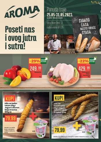 Aroma Market katalog - 25.05.2023 - 31.05.2023.