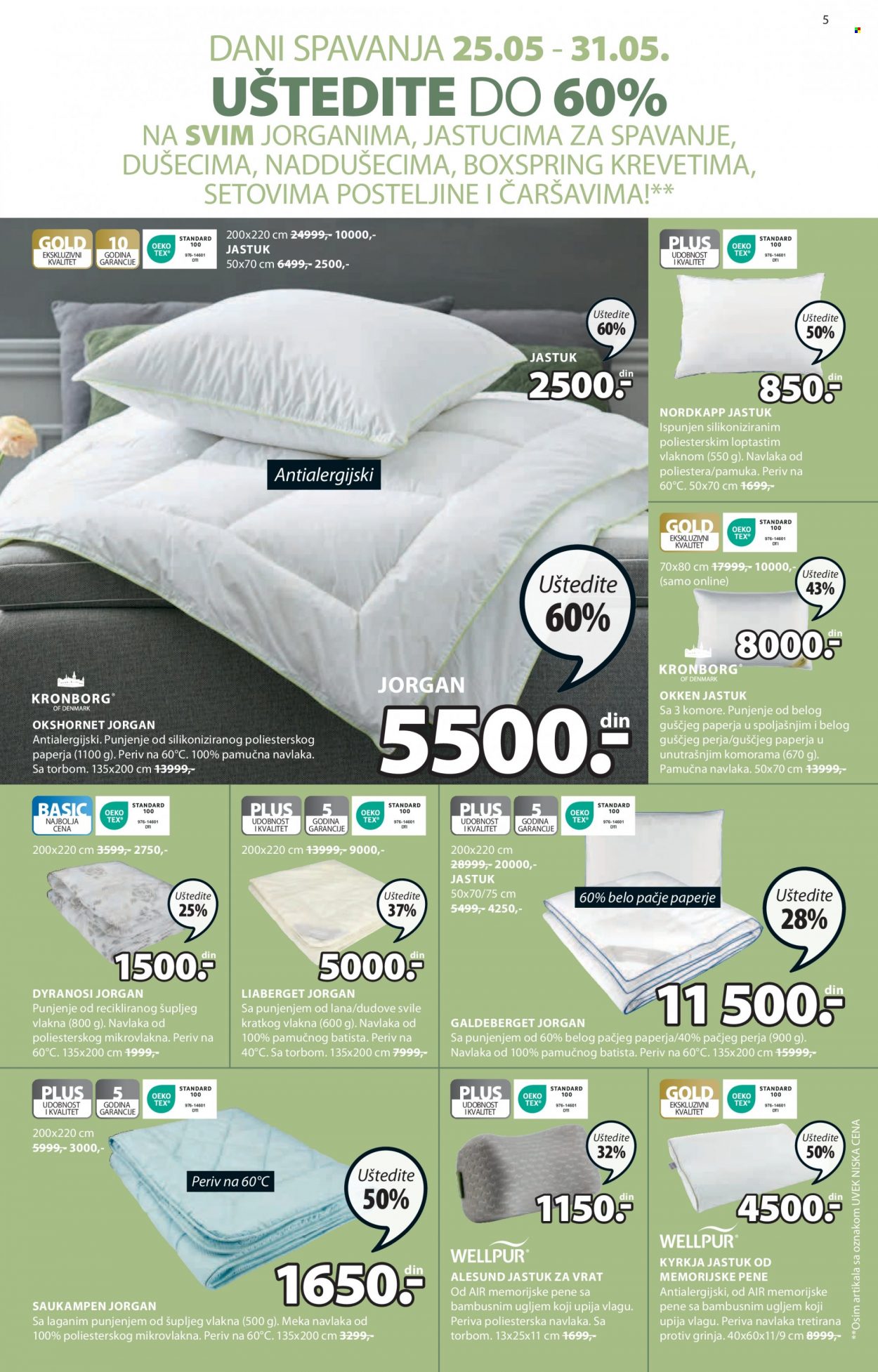 JYSK katalog • NEDELJNE PONUDE • Od 25.05. strana 5