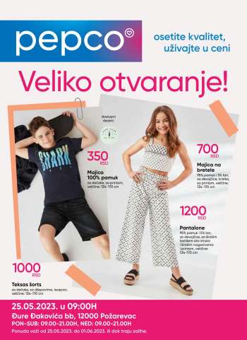Pepco katalog - 25.05.2023 - 01.06.2023.