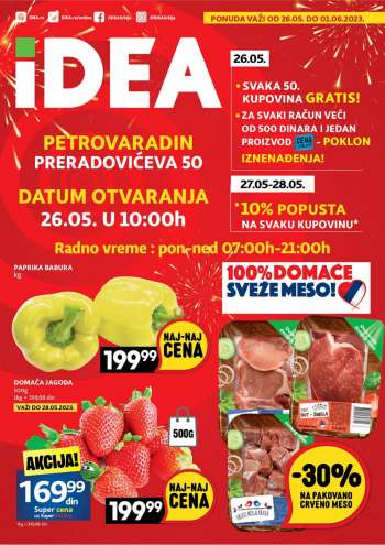 Idea katalog - 26.05.2023 - 01.06.2023.