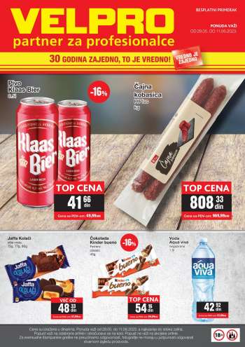 Velpro katalog - 29.05.2023 - 11.06.2023.
