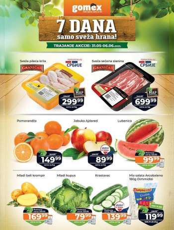 Gomex katalog - 31.05.2023 - 06.06.2023.