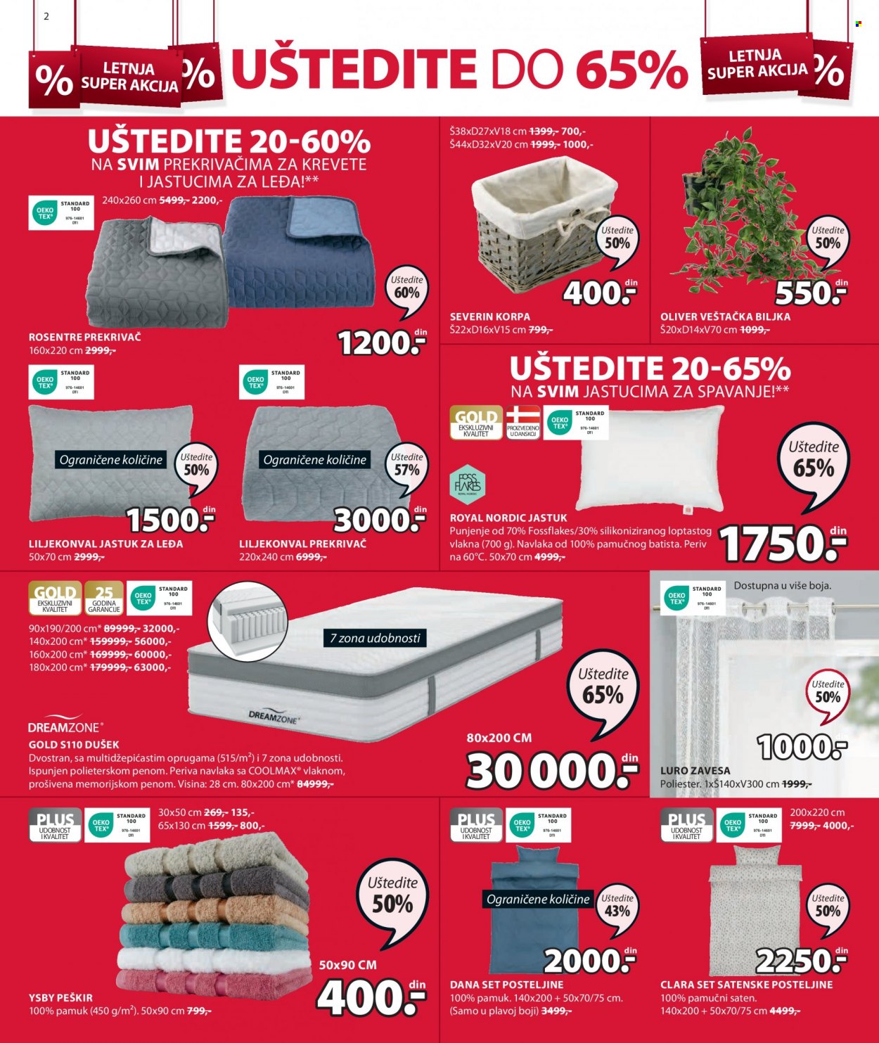 JYSK katalog • NEDELJNE PONUDE • Od 01.06. strana 2
