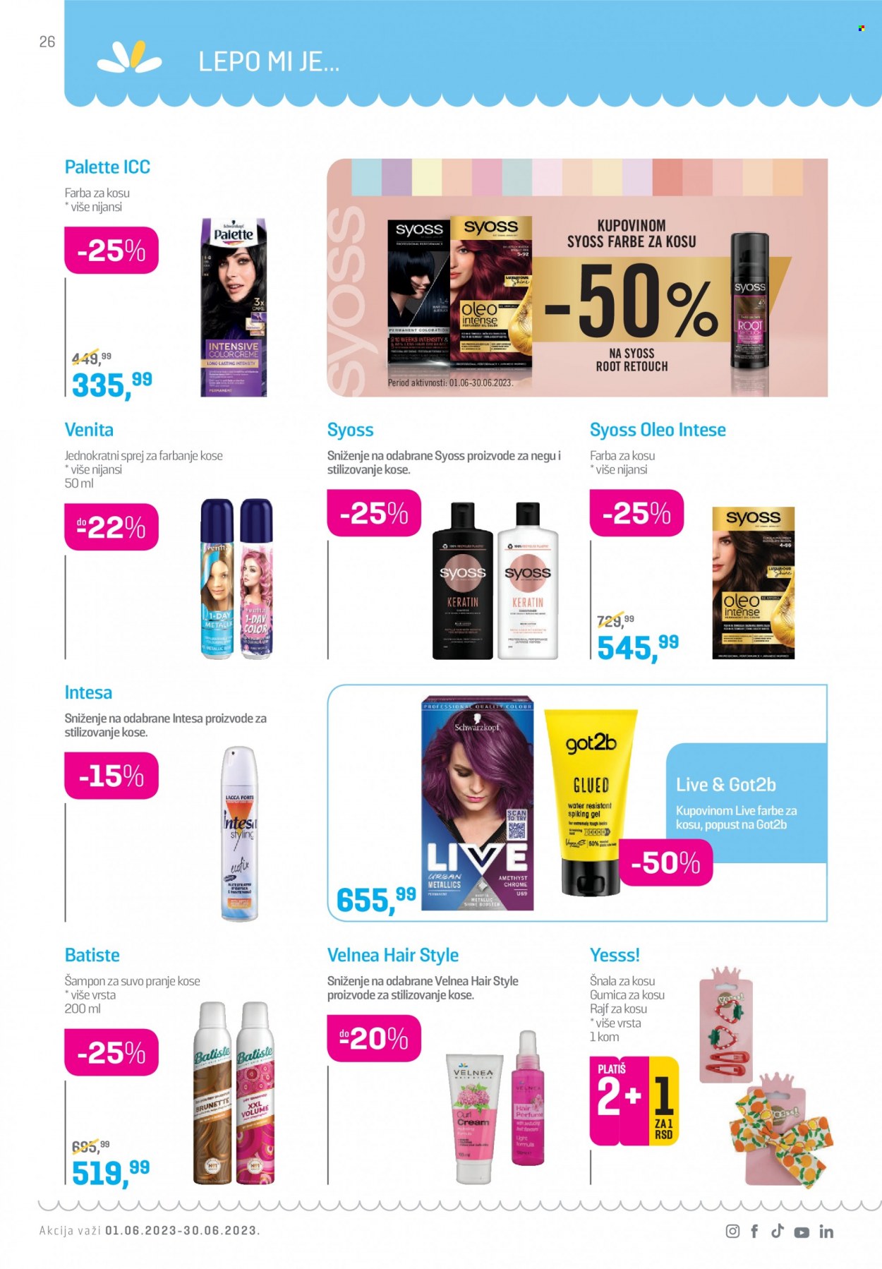 Lilly Drogerie katalog - 01.06.2023 - 30.06.2023. Stranica 26