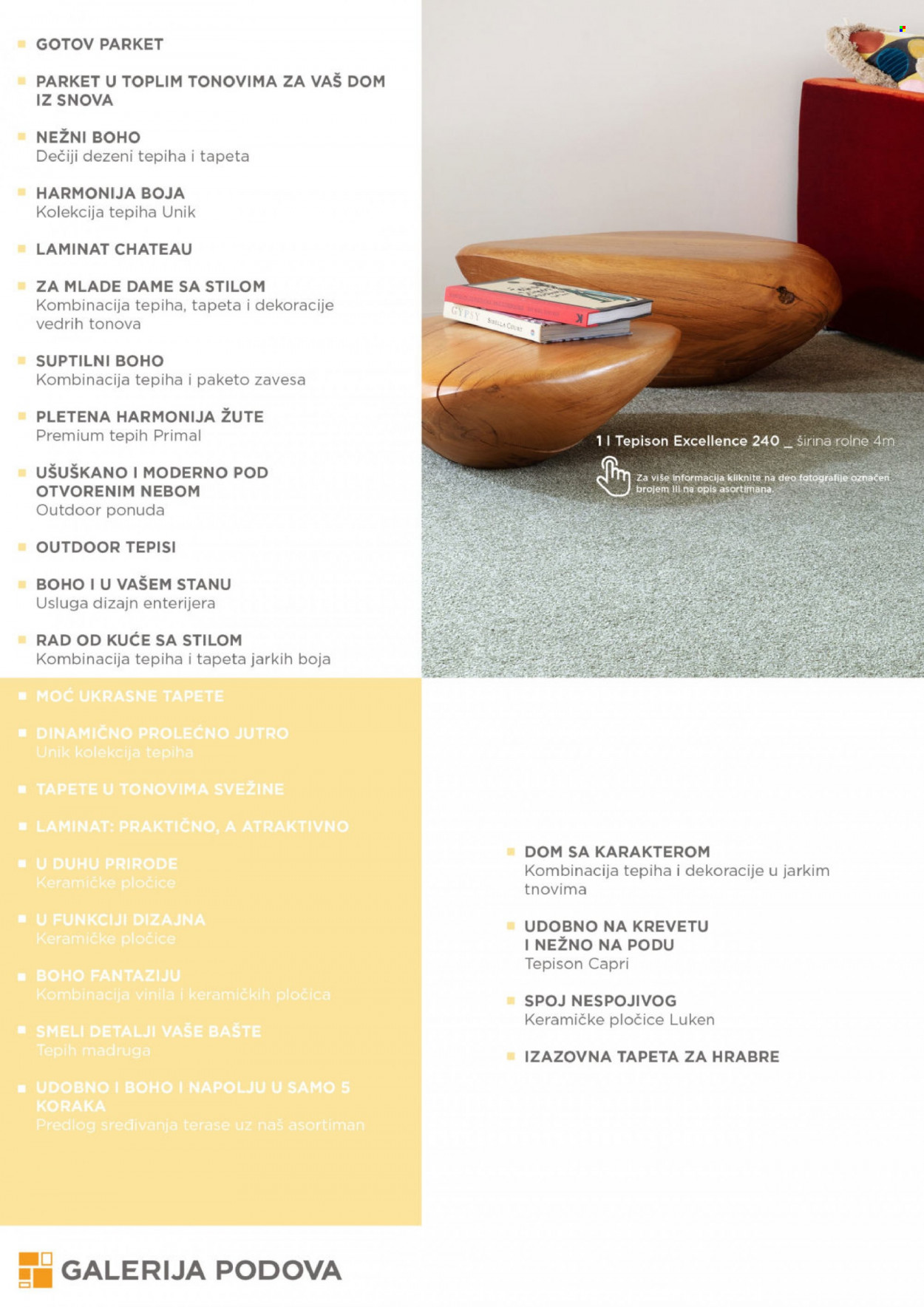 Galerija Podova katalog. Stranica 1