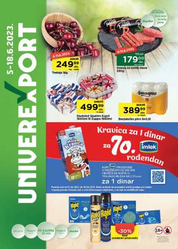 Univerexport katalog - 05.06.2023 - 18.06.2023.
