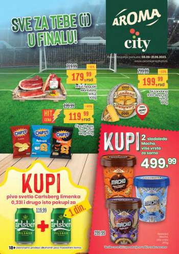 Aroma Market katalog - 08.06.2023 - 21.06.2023.
