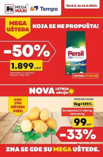 Mega Maxi katalog - 08.06.2023 - 14.06.2023.