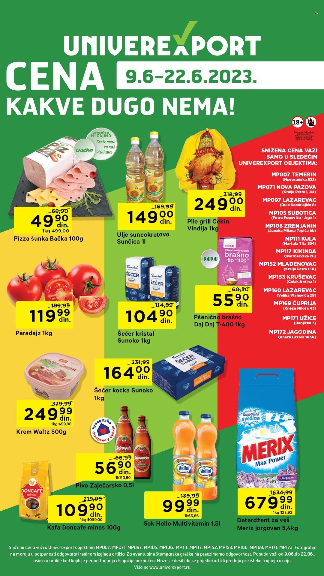 Univerexport katalog - 09.06.2023 - 22.06.2023. Stranica 1