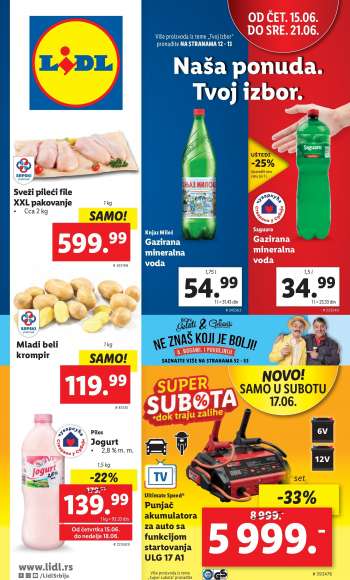 Lidl katalog - 15.06.2023 - 21.06.2023.