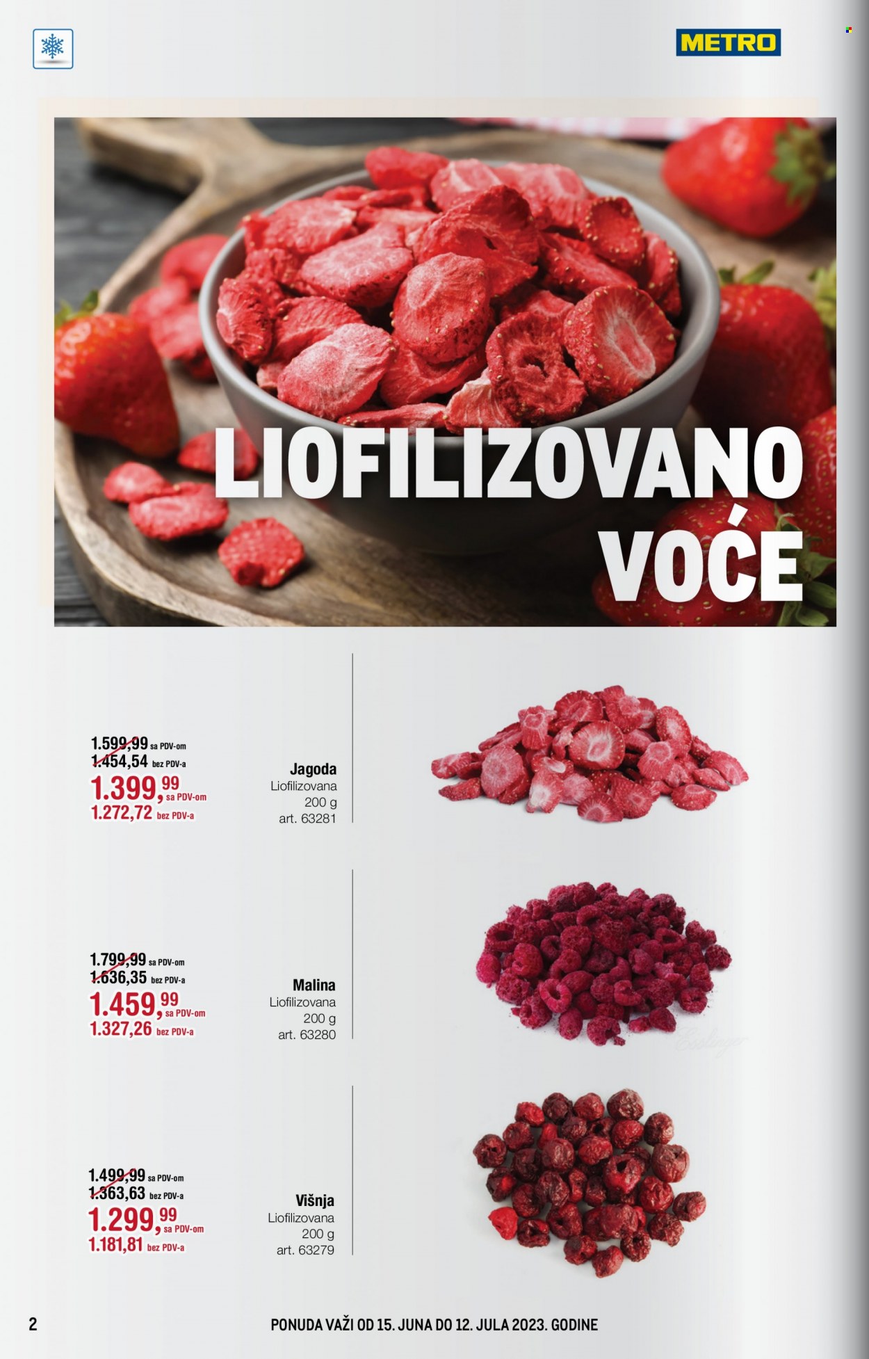 Metro katalog - 15.06.2023 - 12.07.2023. Stranica 2