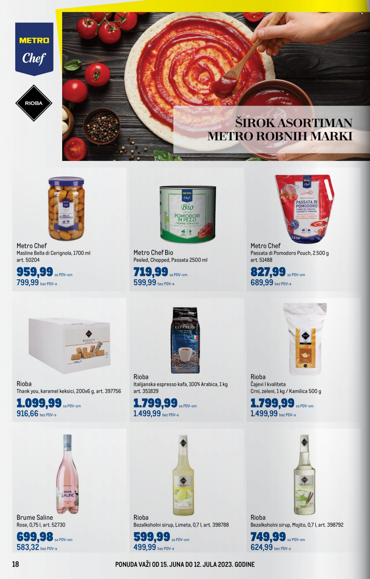 Metro katalog - 15.06.2023 - 12.07.2023. Stranica 18