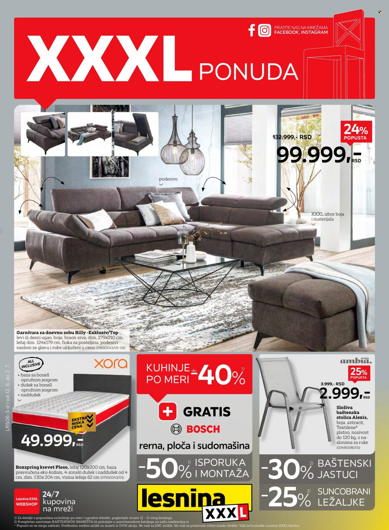 Lesnina XXXL katalog - 12.06.2023 - 02.07.2023. Stranica 1