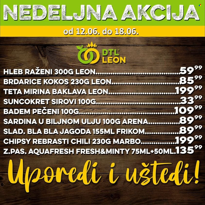 Leon Diskont katalog - 12.06.2023 - 18.06.2023. Stranica 1