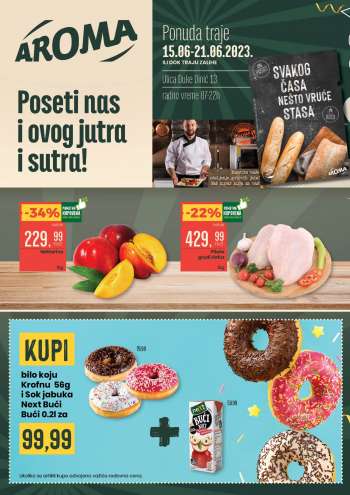 Aroma Market katalog - 15.06.2023 - 21.06.2023.